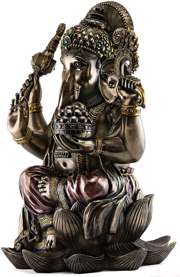 Resin Large Ganesha Statue (Height 18 Inches) Entryway Setting