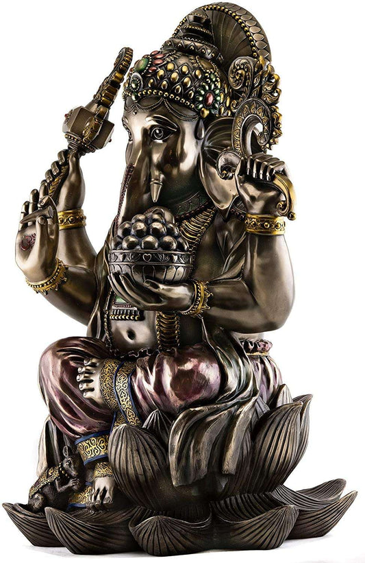 Resin Large Ganesha Statue (Height 18 Inches)