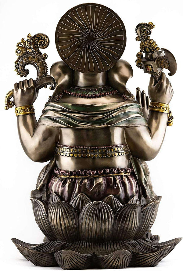 Resin Large Ganesha Statue (Height 18 Inches) Study Setting