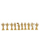 Brass Vishnu Dashavatar Idols (Height : 9 Inches (Each)) | Set of 10