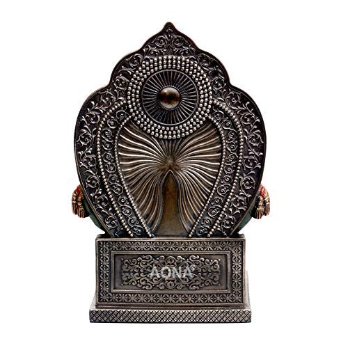 Resin Lord Kuber Idol - Bring Wealth & Good Luck (Height- 5.5 inches)) Study Setting