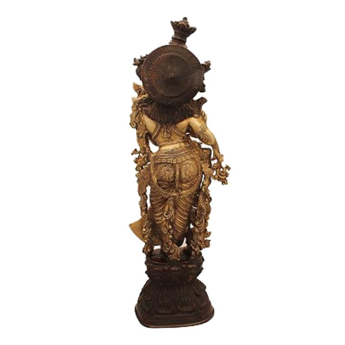 Brass Radha Rani Idol (Height - 29 inches)