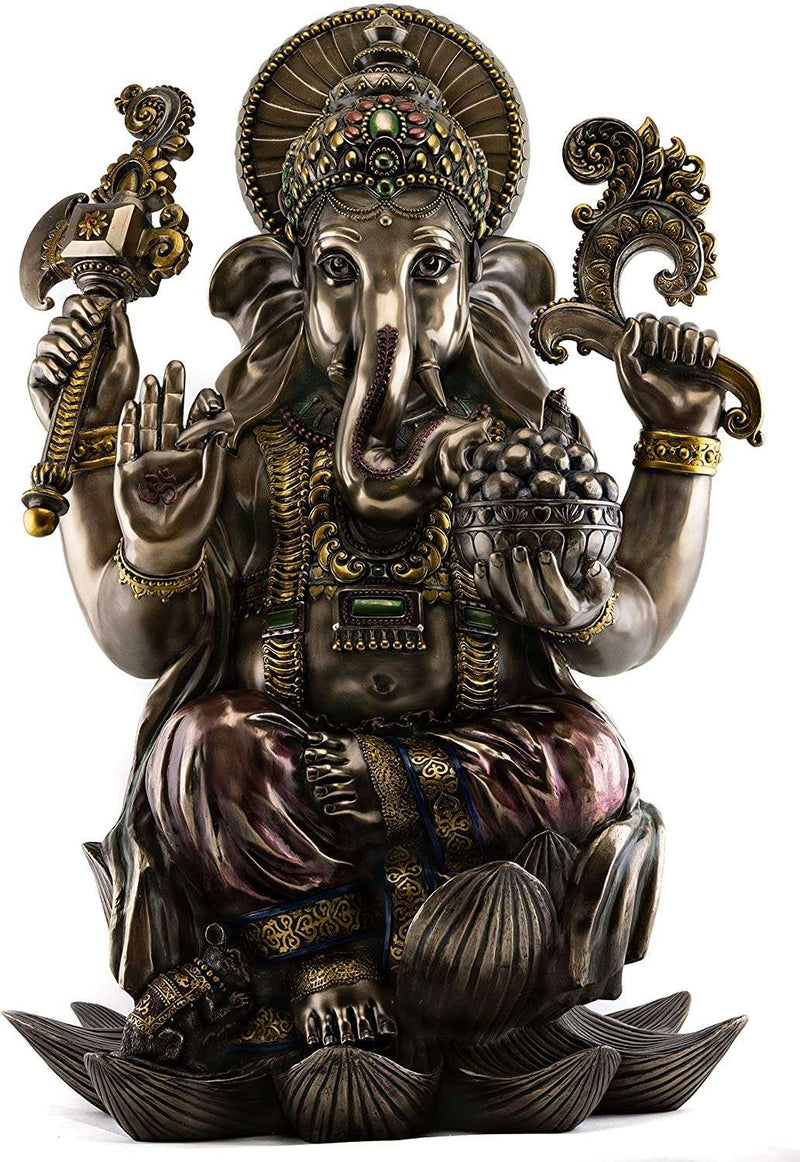 Resin Large Ganesha Statue (Height 18 Inches)