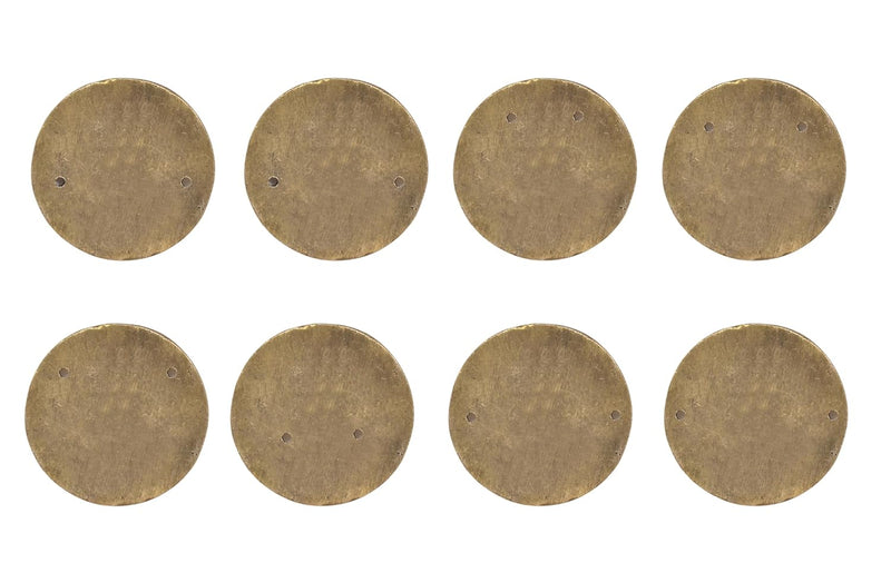 Brass Goddess Ashtalakshmi Wall Hanging (Set of 8) (Height 3.5 Inch)