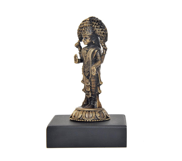 Panchaloha Vasavi Kanyaka Parameshvari Devi Idol (Height:3.5 Inch) Study Setting