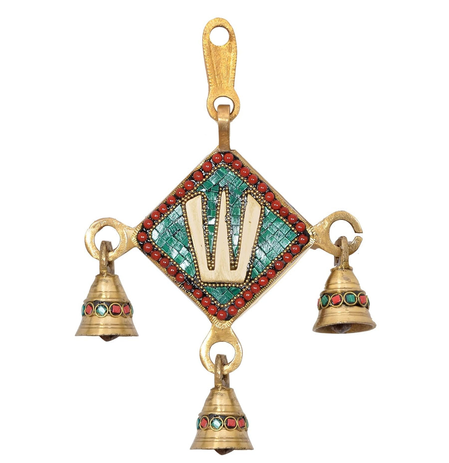 Brass Wall Hanging Balaji Idol (Height: 8 Inch) (Multicolor 2) Craft Detail