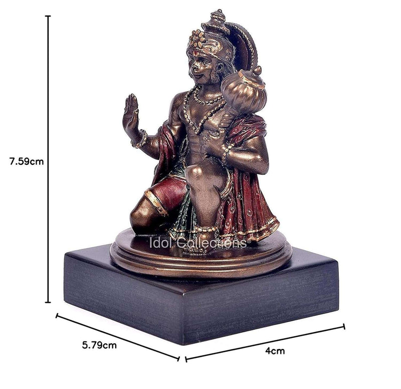 Polyresin Hanuman ji Sculpture (Height 3 inches)