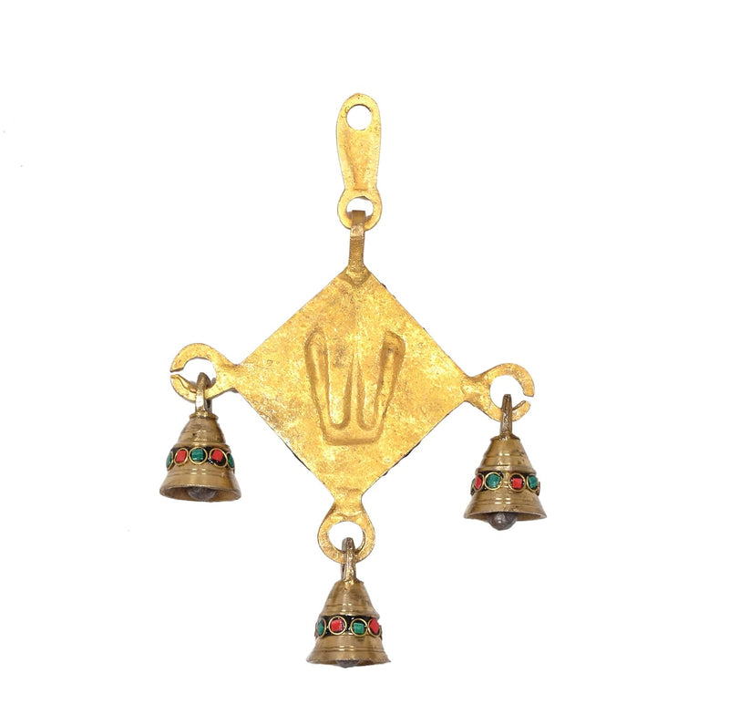 Brass Wall Hanging Balaji Idol (Height: 8 Inch) (Multicolor 1)