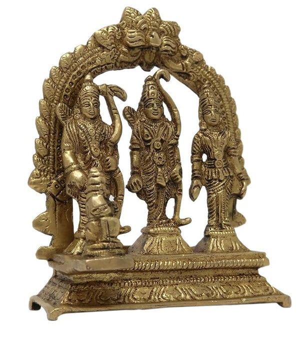 Ram Darbar Brass Statue Home Decor Height 5 inches Mandir Setting