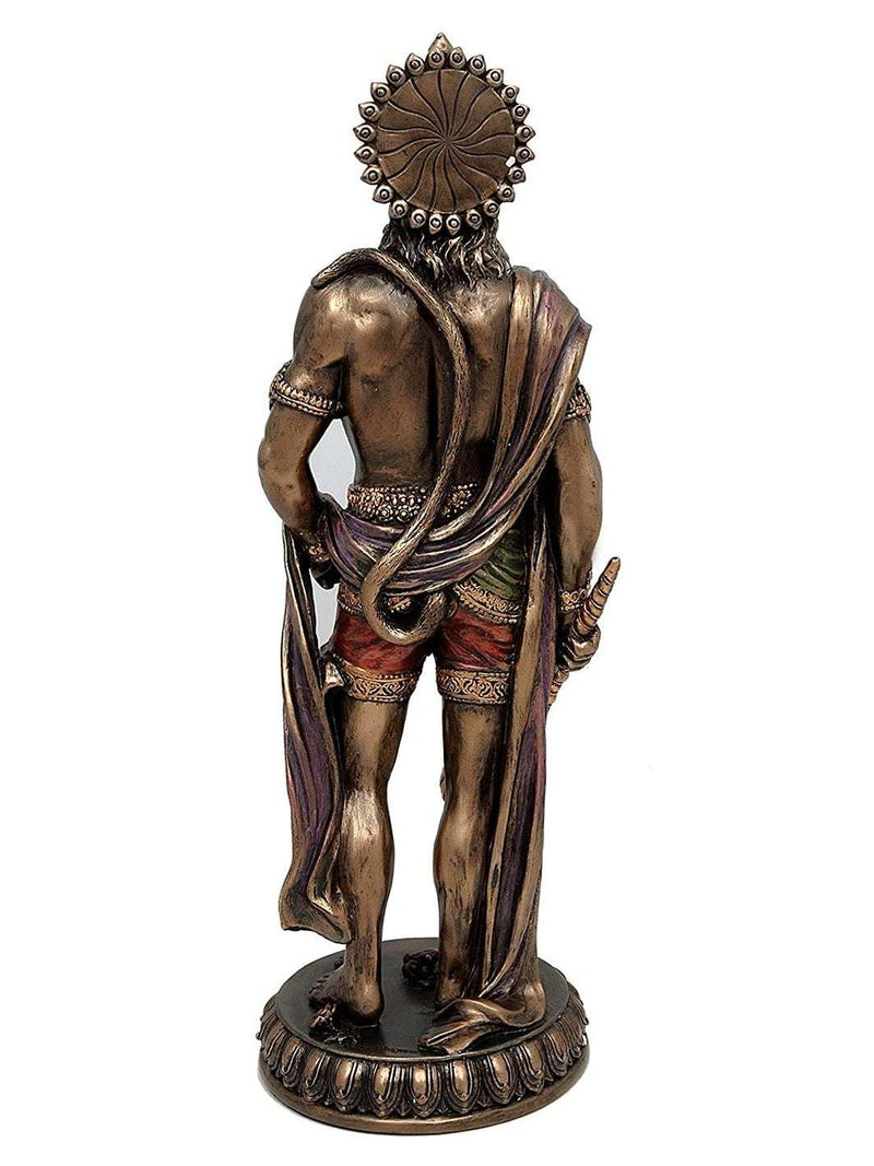 Bonded Bronze Large Hanuman Idol (Height: 27 cm)