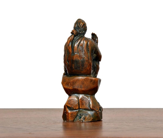 Superfine Brass Shirdi Sai Baba Statue (Height: 3 Inch)
