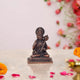 Copper Sitting Hanuman Idol (Height 2 Inch)