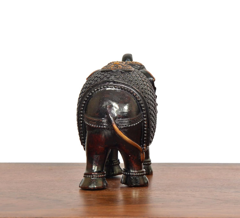 Bronze Elephant Figurine Best gifts (Brown) Type 2