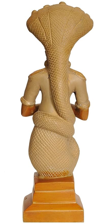 Brass Maharishi Patanjali Statue The Father of Yoga (Height 10 Inch)