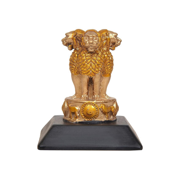 Resin Ashoka for Home & Office Car Dashboard Décor (Height: 2.5 Inches) Study Setting
