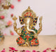 Brass Handcrafted Ganpati Bappa Murti (Height 6 Inch)