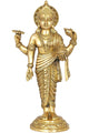 Brass Dhanvantari - The Physician of Gods- Height 15 inches