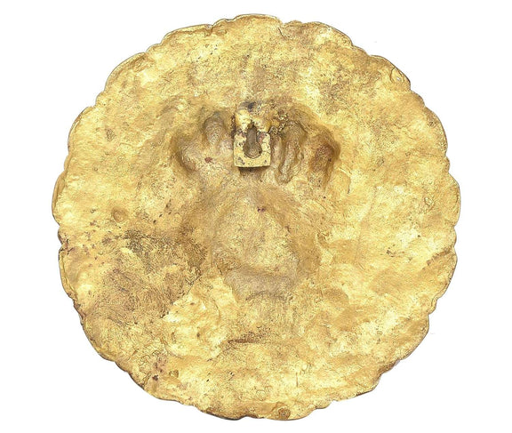 Brass Panchmukhi Ganesha Wall Hanging (Height 11 Inch)