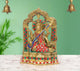 AONA Brass Maa Saraswati Idol Sitting on Hans Goddess of Knowledge and Music