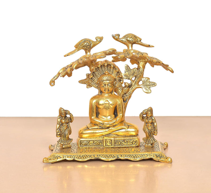 Metal Mahavir Swami ji Idols (Height 8.5 Inch)