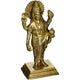 Brass Dhanvantari The Physician of Gods Statue (Height: 8 inches)