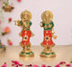 Brass Radha Krishna Idol (Height 5.5 Inch)