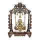 Brass Ganesha Swing (Height : 27 Inches) (Brown)