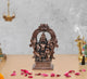 Copper God Lakshmi Narasimhar Under The Sheshnag Idol (Height 4.5 Inch)
