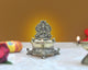 Superfine Brass Lakshmi Laxmi Diya Oil Lamp for Diwali Pooja Gift Decoration Showpiece (Height 3 Inch)