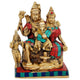 Brass Shiv Parivar Murti (Height 5.5 Inches)