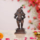 Copper Bal Krishna with Laddu Showpiece (Height 4.5 Inch)