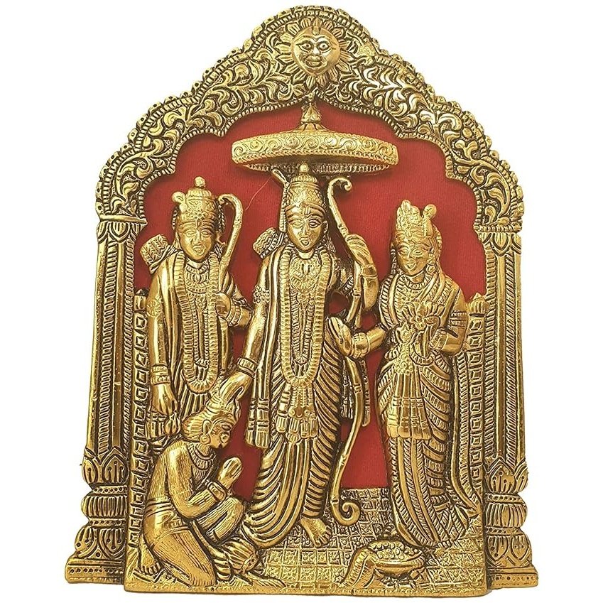 Metal Ram Darbar (Height: 8.5inches)