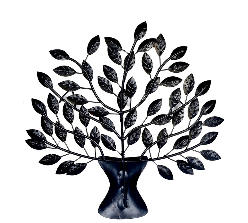 Iron Tree Wall Hanging Decorative Showpiece (Height 16 Inches)