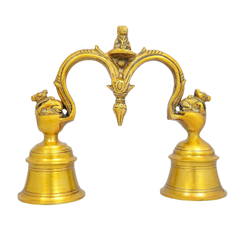 AONA Brass 2 Join Bell with 3 Nandi
