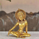 Sitting God Indra Dev Brass Statue Height : 7.5 inches
