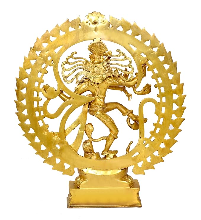 Brass Natraj Lord Shiva Dancing Natraj Brassl Idol Statues Height: 20 inch