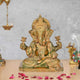 Brass Lord Ganesha Idol (Height 10 Inch)