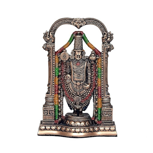 Resin Lord Tirupati Sculpture (Height 3 Inches)
