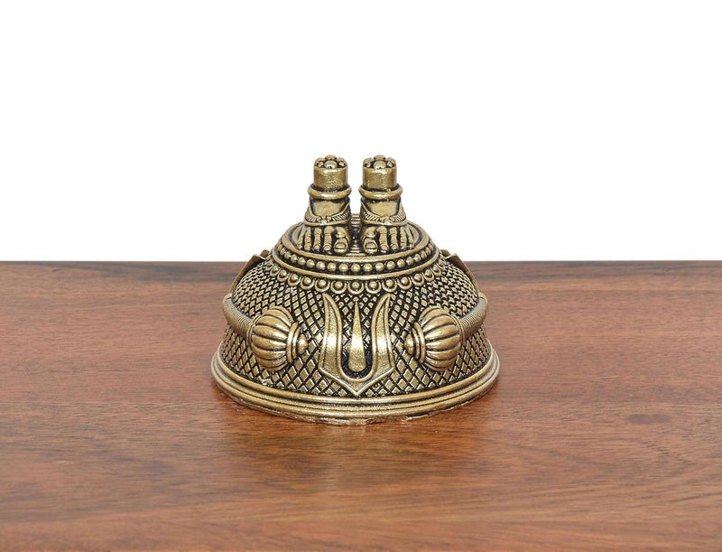 Bronze Lord Hanuman Ji Charan Paduka Idol (Height 2 Inch)