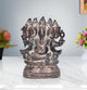 Brass Panchmukhi Ganesha Ancient Finish Murti (Height : 8 Inch)