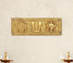 Brass Wall Hanging Balaji Idol Sanku Chakra Namam Statue Mandir Hanging Tirupati Balaji Murti Symbol Tilak for Home & Office Decor Showpiece (Height: 2.5 Inch)