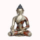 Brass Buddha Statue Bhumisparsha Pose (Height: 11 Inches)