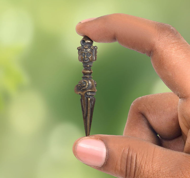 Brass Dorje Vajra Furba Phurpa (Height: 2.5 inch)