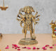 Brass Standing Panchamukhi Hanuman Idol (Height 6.5 Inch)
