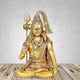 Lord Shiva God of Destroying Evil, Ignorance, and Death | Lord Shiv ji Brass Statue Blessing Pose for Home Decoration(Height:12")