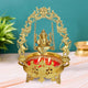 Brass Ganesha Swing Urli Showpiece (Height : 22 Inches)