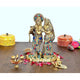 Brass Radha Krishna Idol (Height 11 Inches)