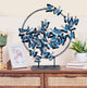 AONA Iron Blue Butterflies Table Centerpiece