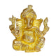 Brass Ganesha in turban (Height:8.5")