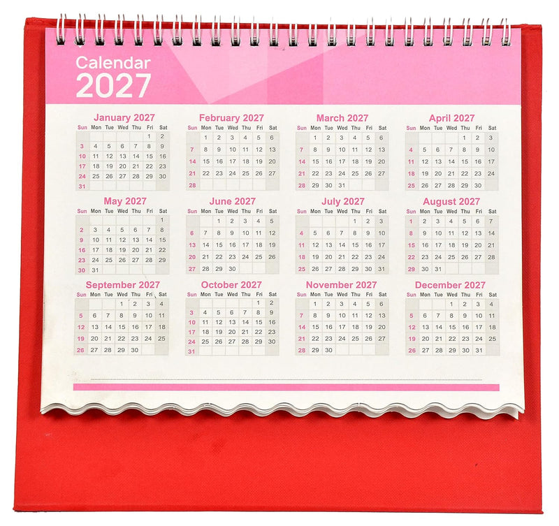 Table Calendar 2026 Mangal Murti Shree Ganesh |12 Months| (Size 8.5 x 9 Inch)